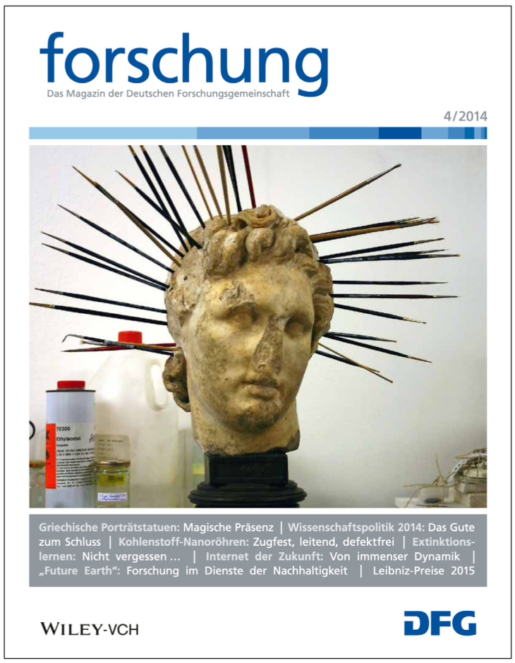 Cover DFG Magazin forschung 2014